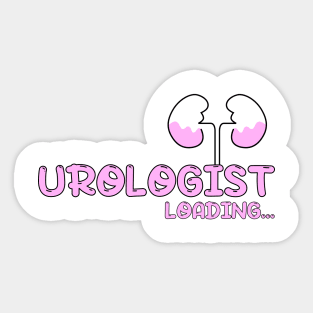 Urologist Pink Kidney Sticker